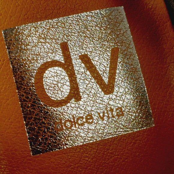 NEW DV Dolce Vita Brista Green Cream Leather Block Heel Sandals D272 - Picture 10 of 14